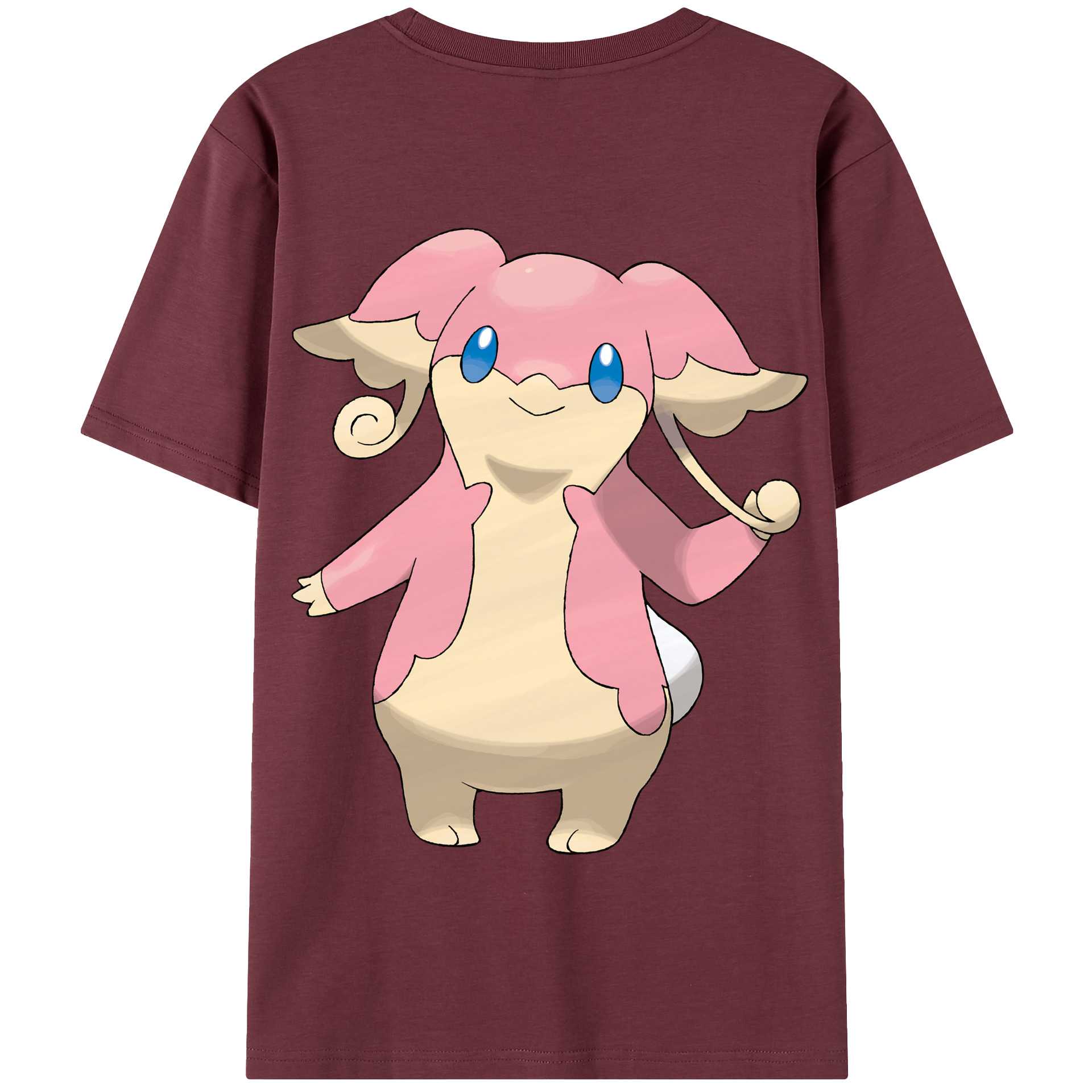 （画像用） ポケットモンスター Pokémon 綿100％半袖Tシャツ（背面プリント）